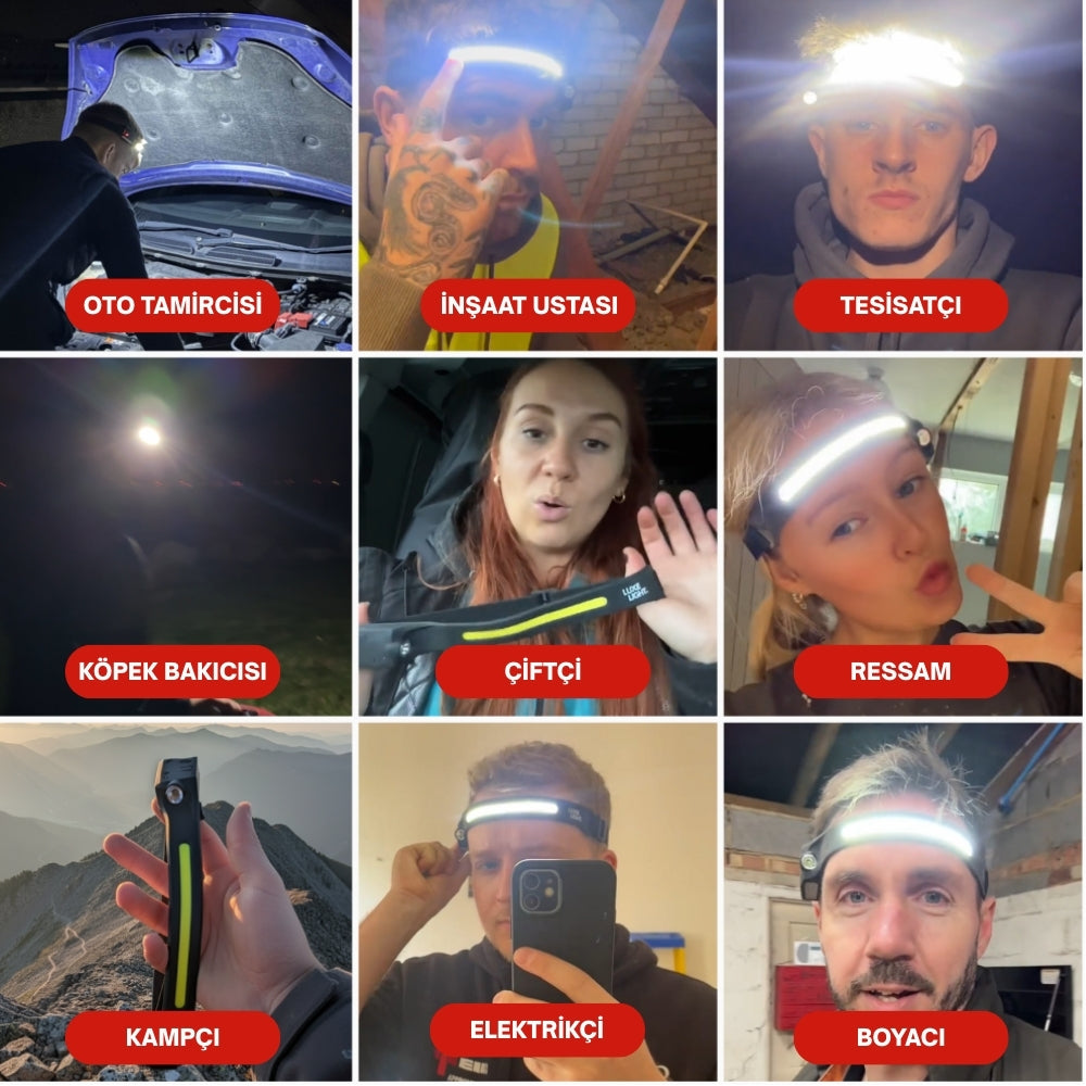Zynortek LED Kafa Lambası